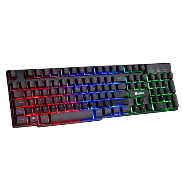 Kolke Monitor 27"Curvo+Mouse/Pad+Auricular Hero+Teclado Mecánico - Imagen 2