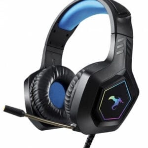 Auricular gamer Kolke Balder KGA-514 negro/azul