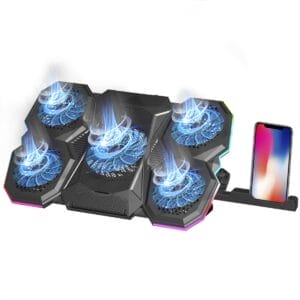 Kolke Soporte Cooler para Notebook KVC-586 5 Ventiladores
