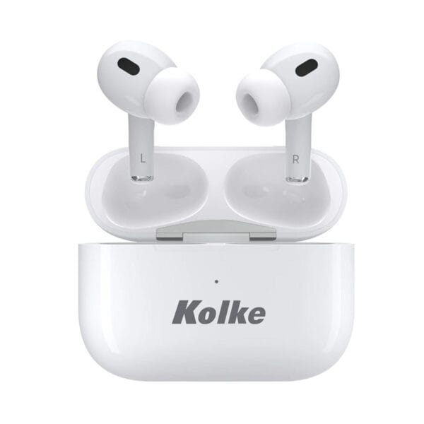 Auricular TWS Kolke con estuche cargador KAB-657 – Blanco