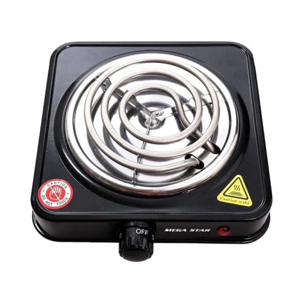 Cocina Eléctrica Mega Star HE9612SB – 1 Hornalla